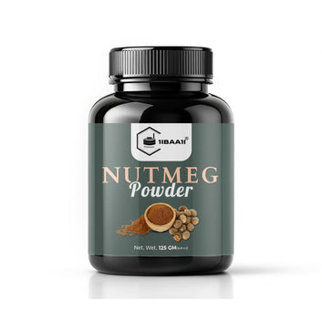 Premium 100% Natural Pure Ground Nutmeg, 125g (4.4 oz)