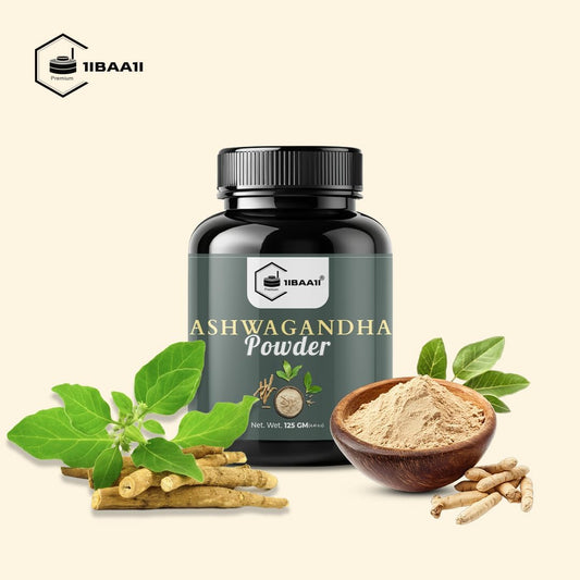 Natural Ashwagandha Root Powder | 4.4 oz (125 gm)