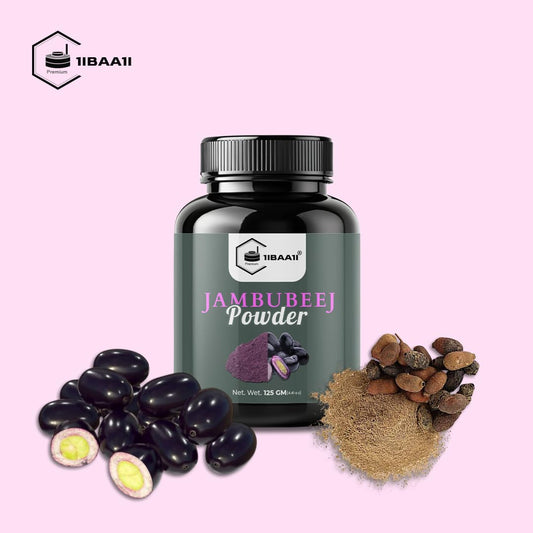 Jambu Beej Powder (जामुन बीज) – 125g | Sugar Control & Gut Health
